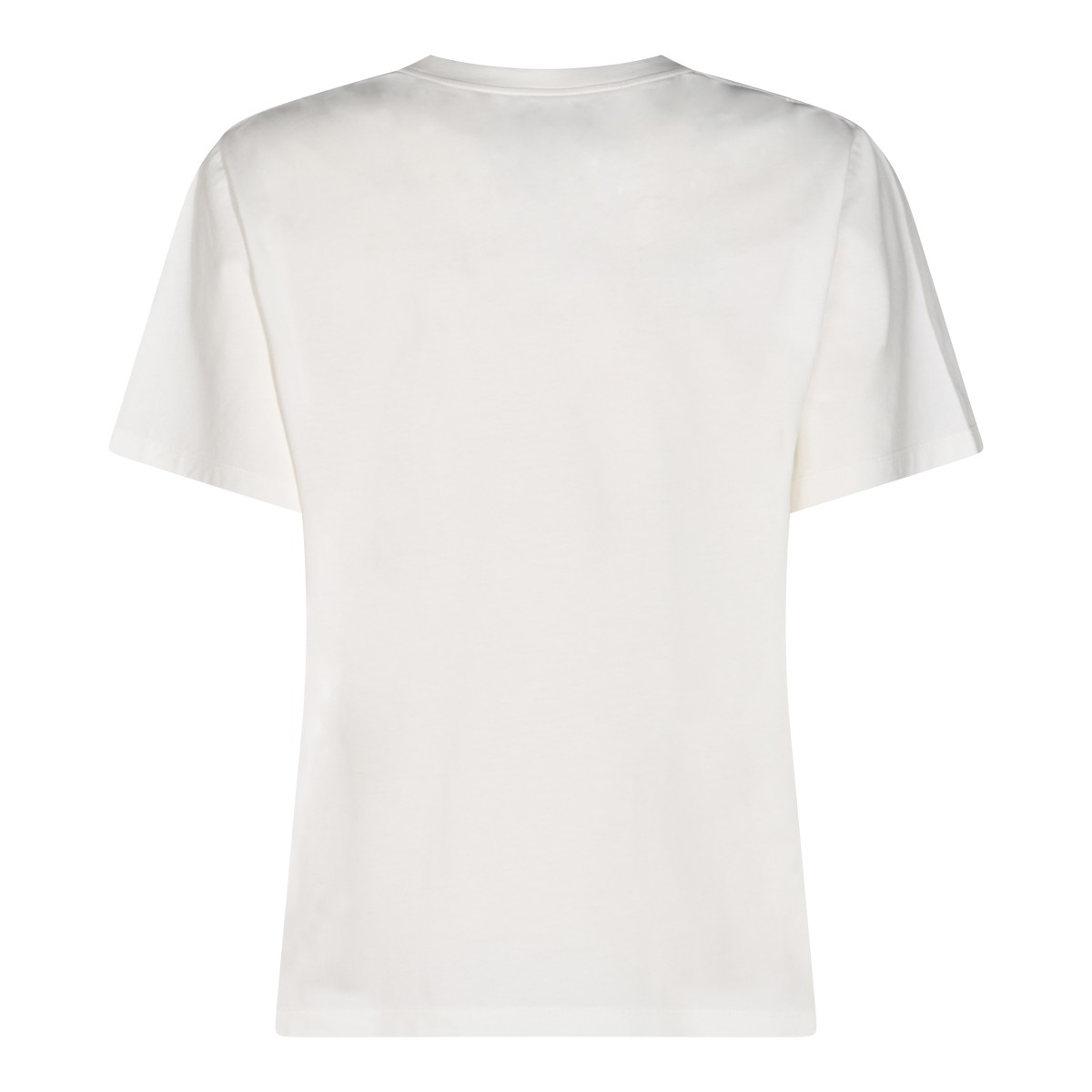 WHITE COTTON T-SHIRT