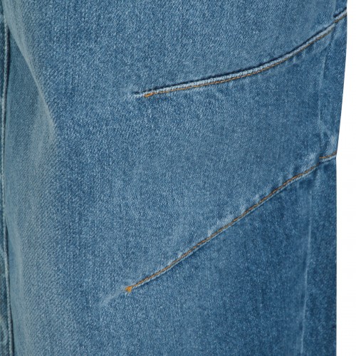 LIGHT BLUE COTTON JEANS
