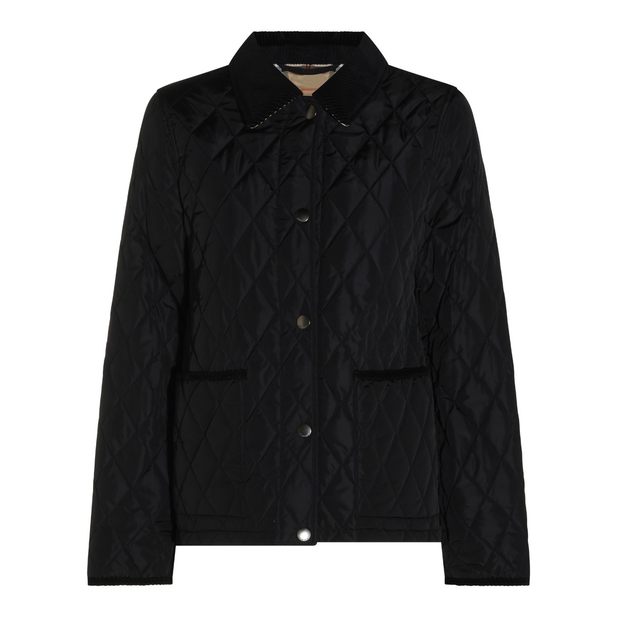 BLACK SAND CHECK DORSET DOWN JACKET
