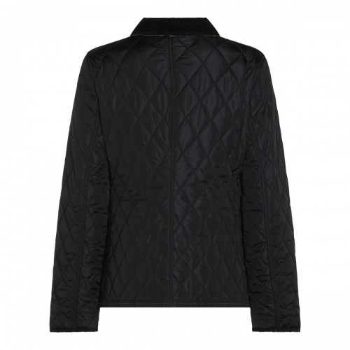 BLACK SAND CHECK DORSET DOWN JACKET