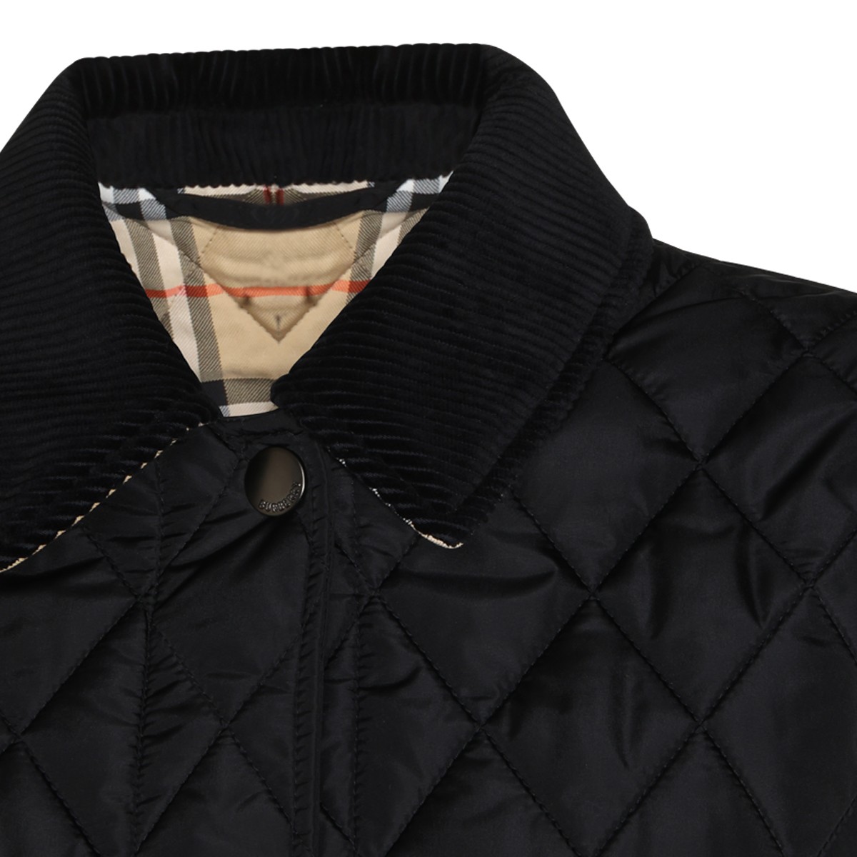 BLACK SAND CHECK DORSET DOWN JACKET