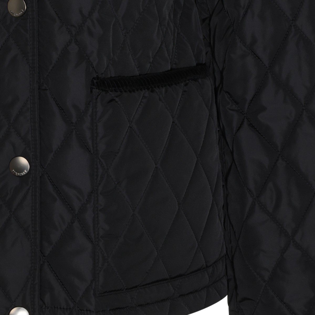 BLACK SAND CHECK DORSET DOWN JACKET