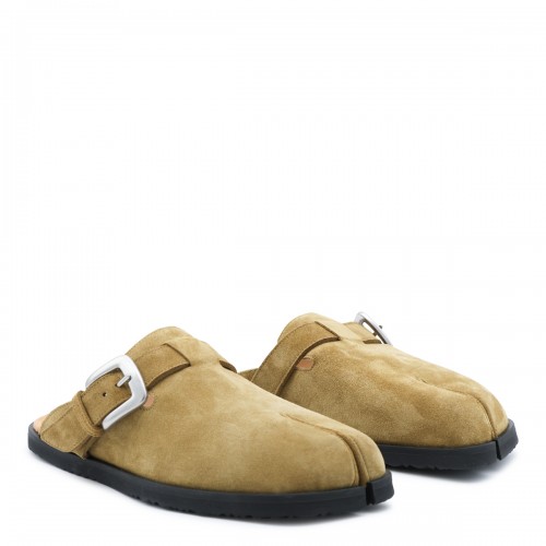 TOBACCO LEATHER SANDALS 2