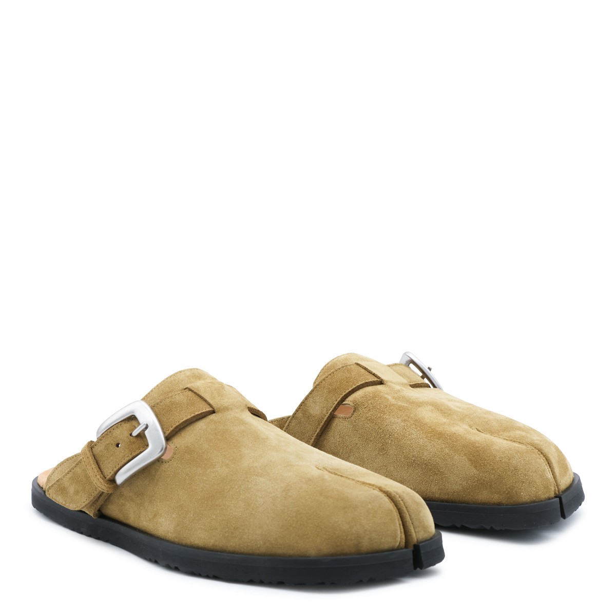 TOBACCO LEATHER SANDALS