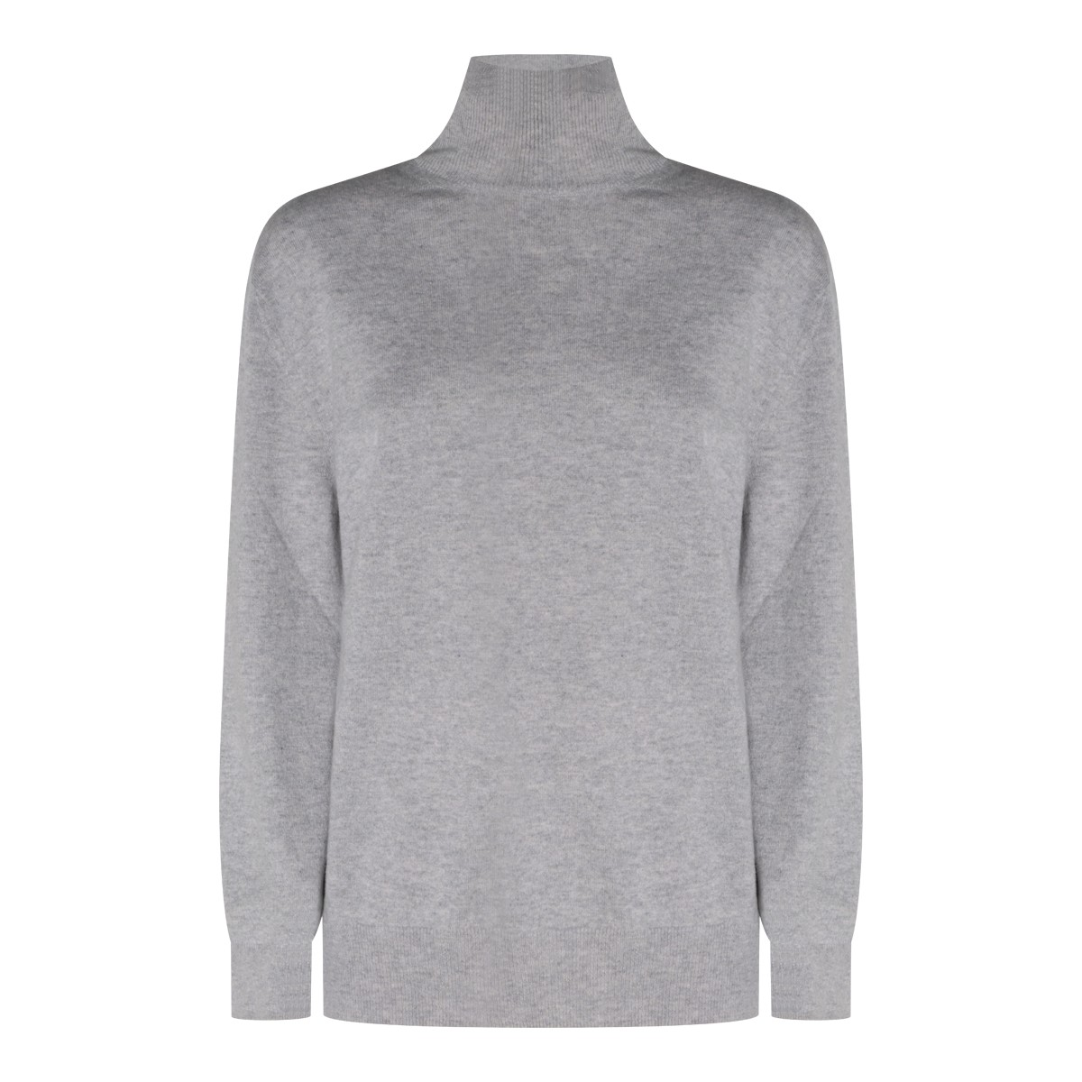 GREY CASHMERE KNITWEAR