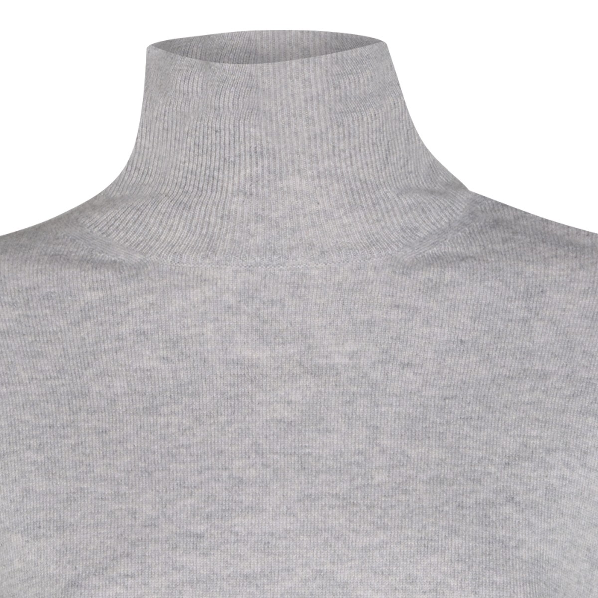 GREY CASHMERE KNITWEAR