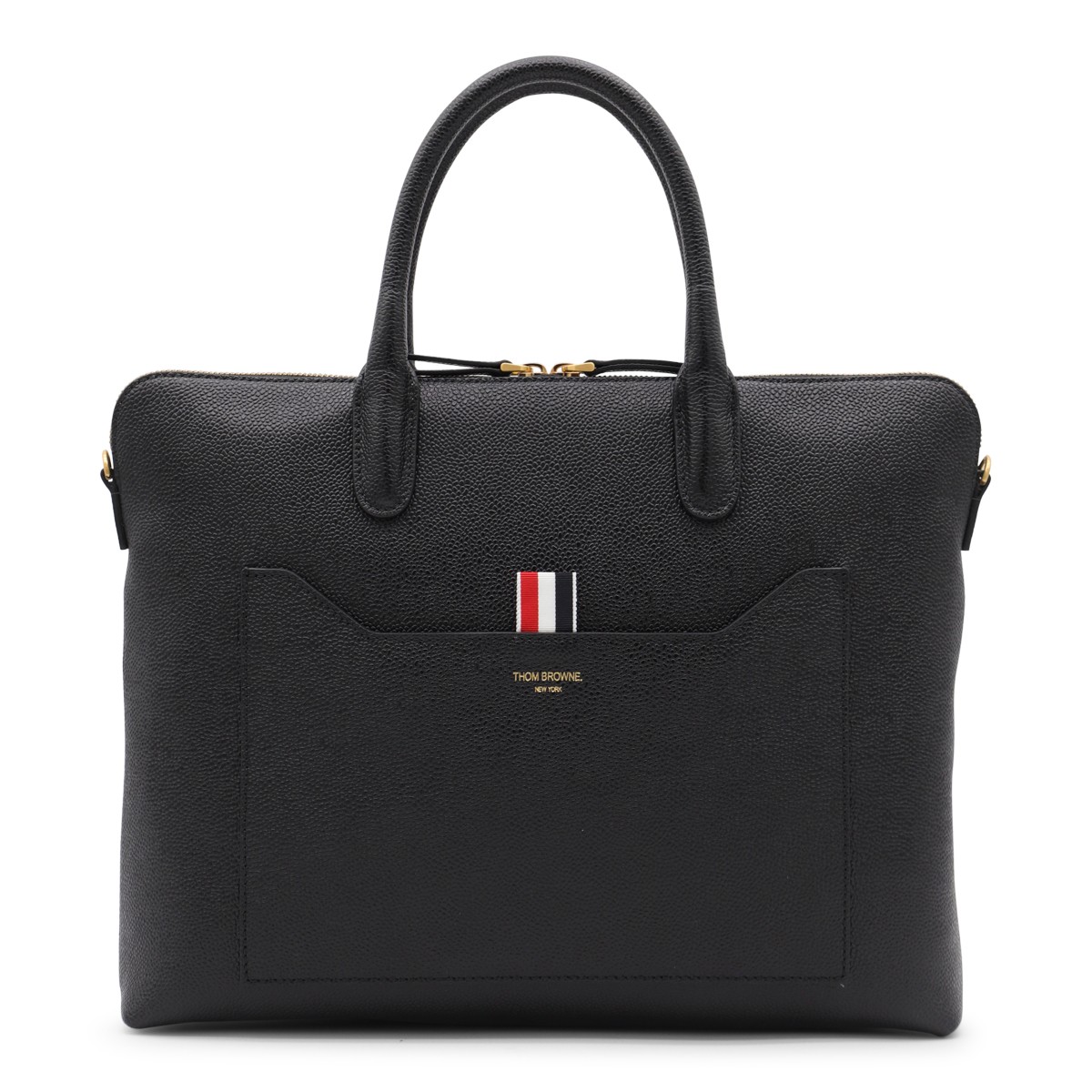 BLACK TOP HANDLE BAG