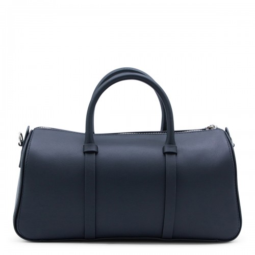 BLACK LEATHER MEDIUM DAYLONG TOP HANDLE BAG
