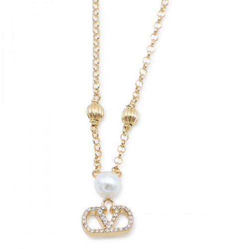 GOLD METAL NECKLACE 2