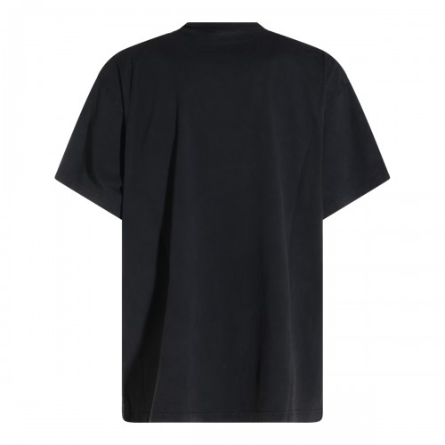 BLACK COTTON T-SHIRT