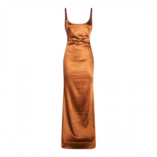 SIGAR BRONZE LONG DRESS
