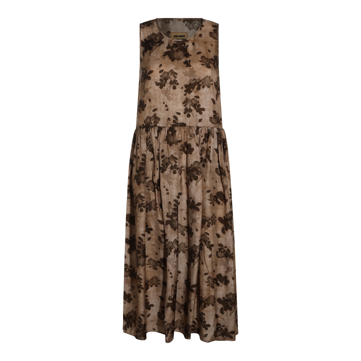 BROWN ARDAL MAXI DRESS