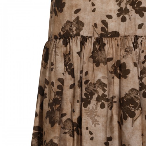 BROWN ARDAL MAXI DRESS