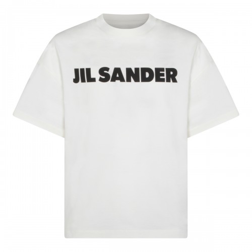 WHITE COTTON T-SHIRT