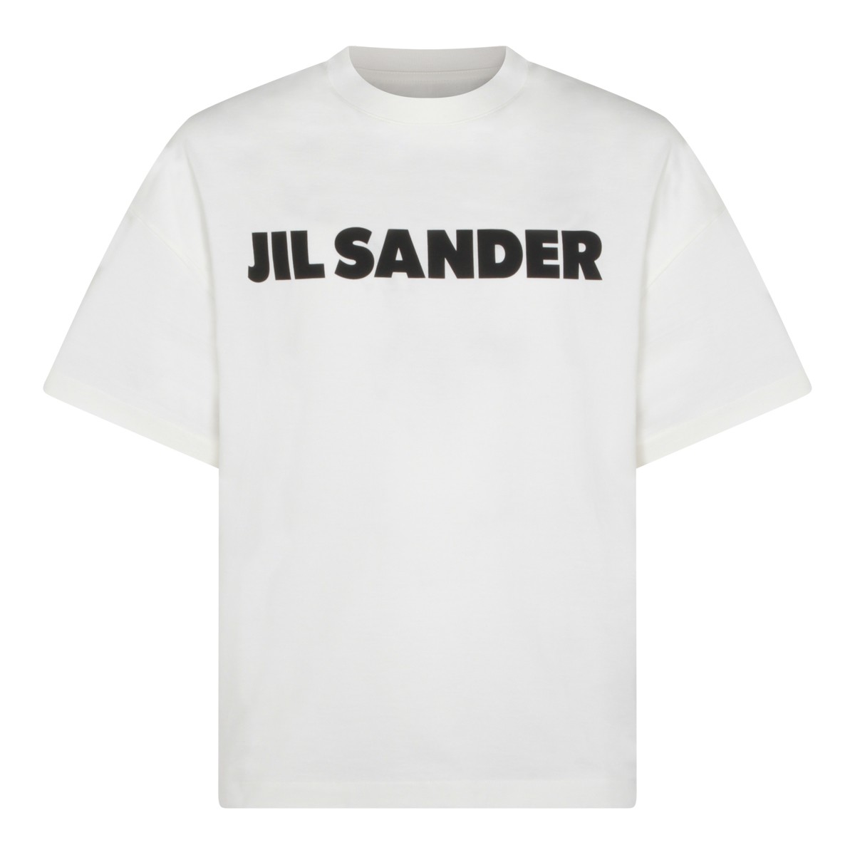 WHITE COTTON T-SHIRT