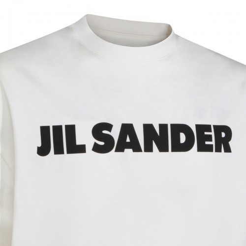 WHITE COTTON T-SHIRT