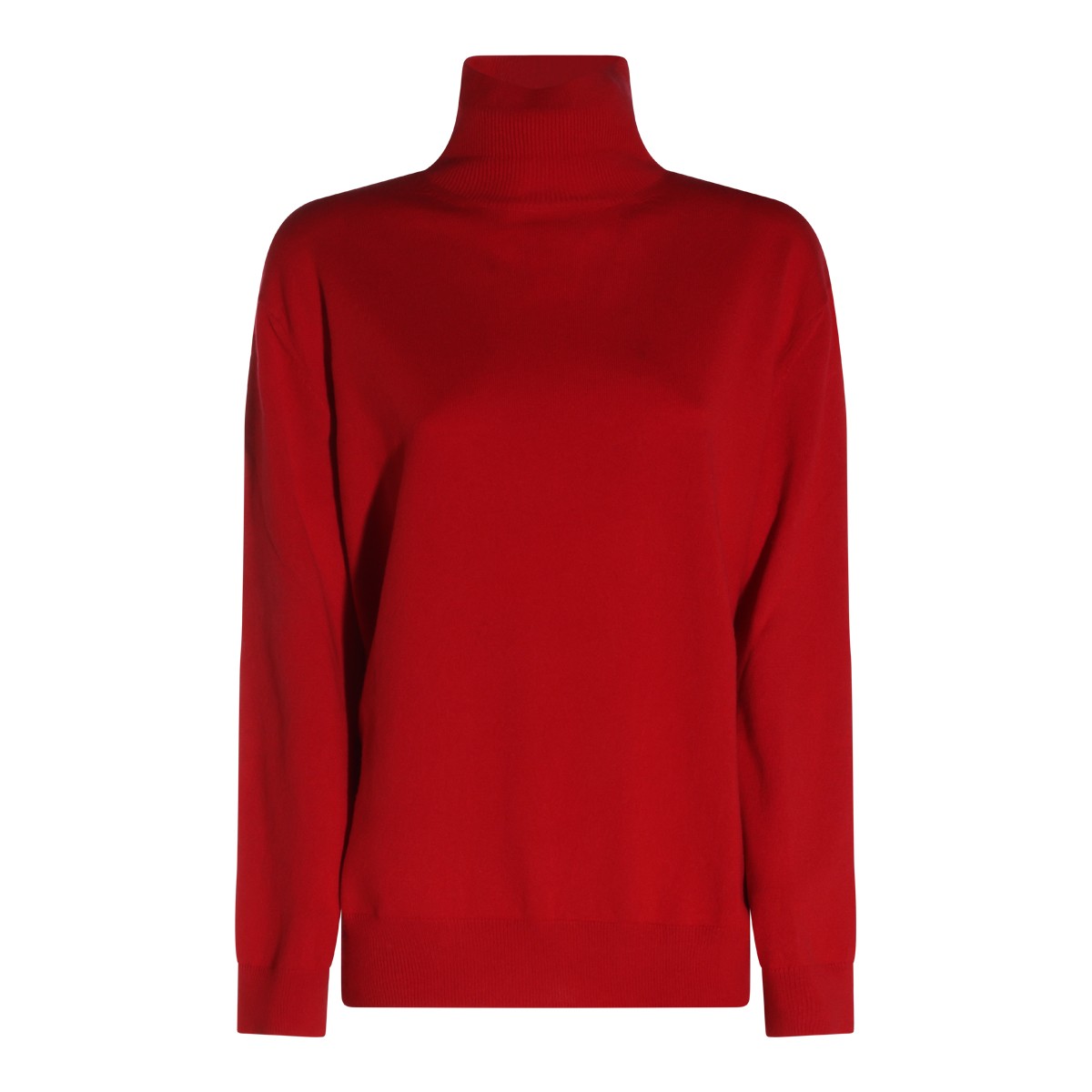RED CASHMERE KNITWEAR