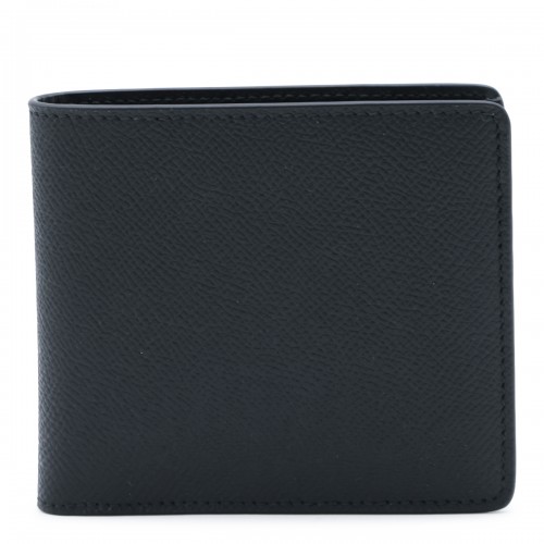 BLACK LEATHER WALLET