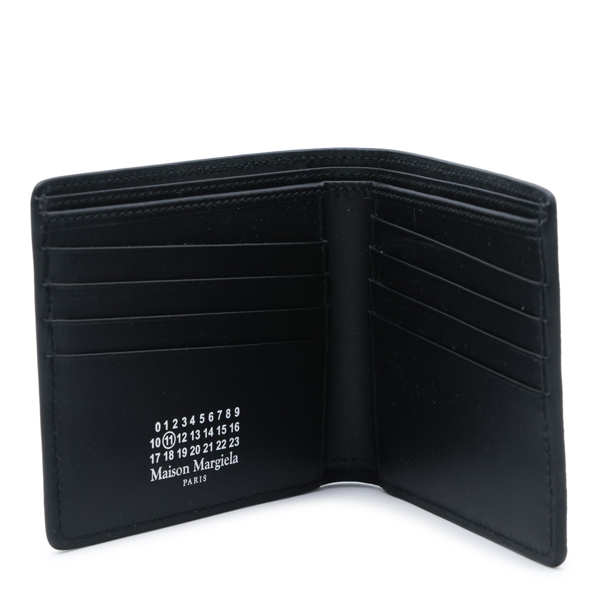 BLACK LEATHER WALLET