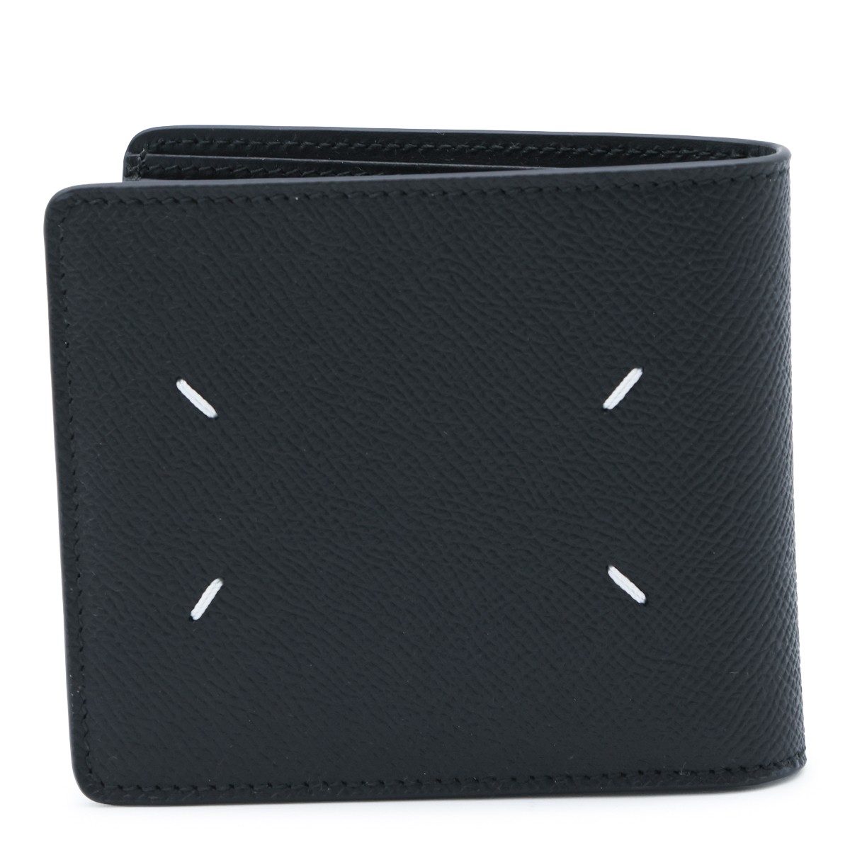 BLACK LEATHER WALLET