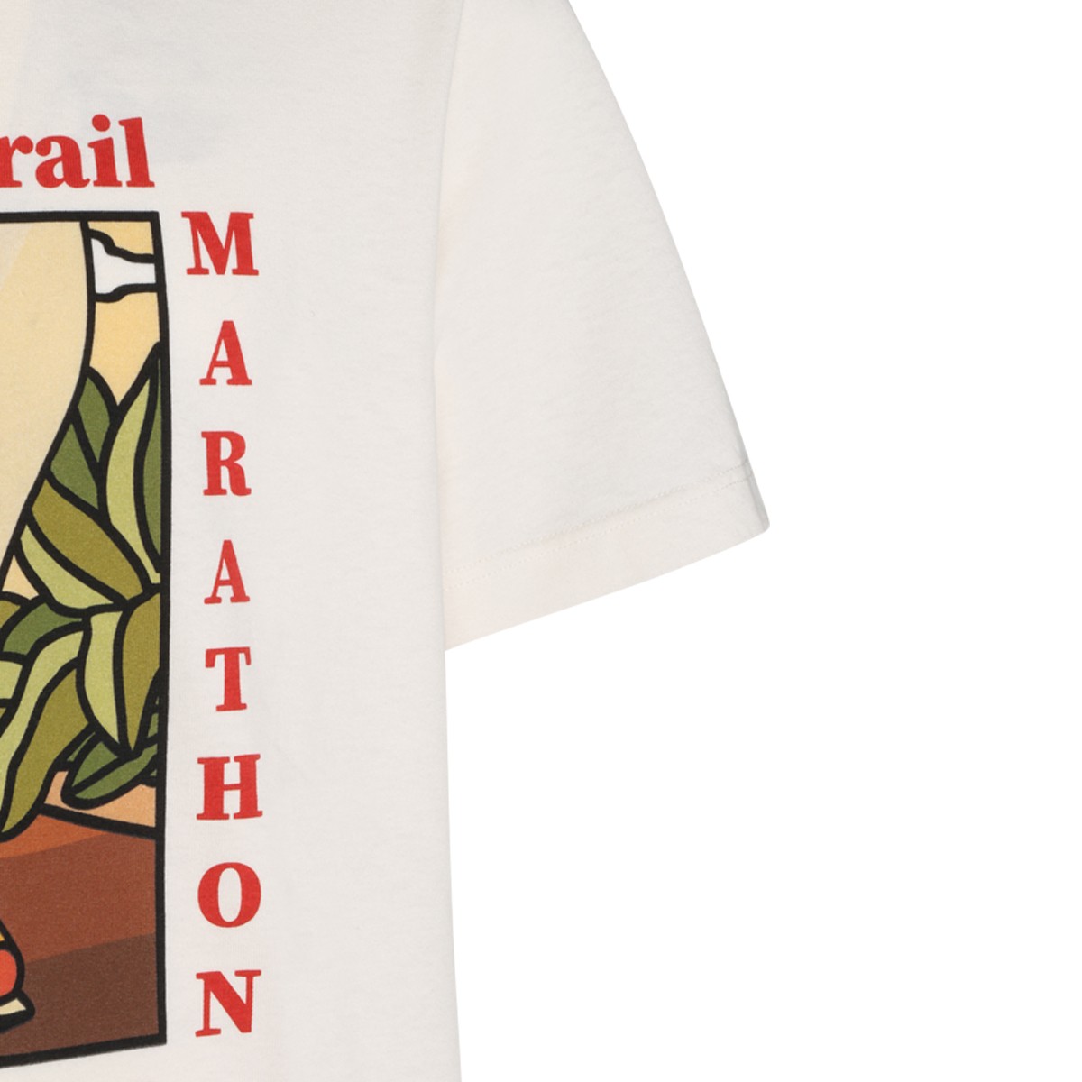 WHITE COTTON T-SHIRT