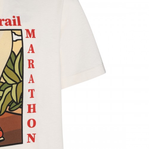 WHITE COTTON T-SHIRT