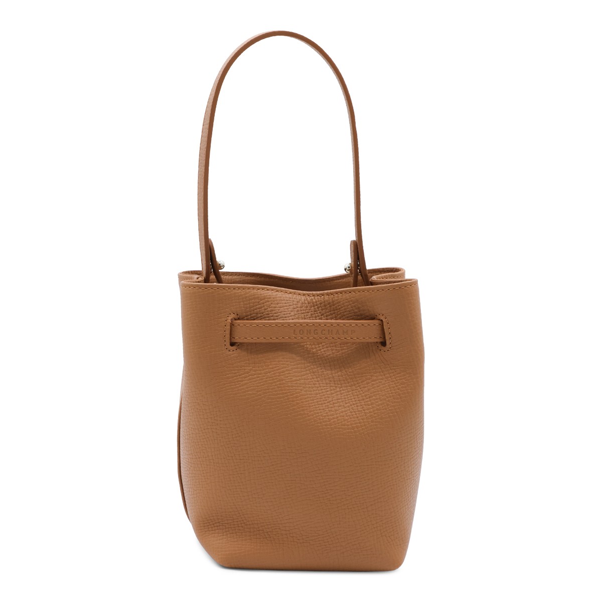 CARAMEL LEATHER LE SMART FLOW SATCHEL