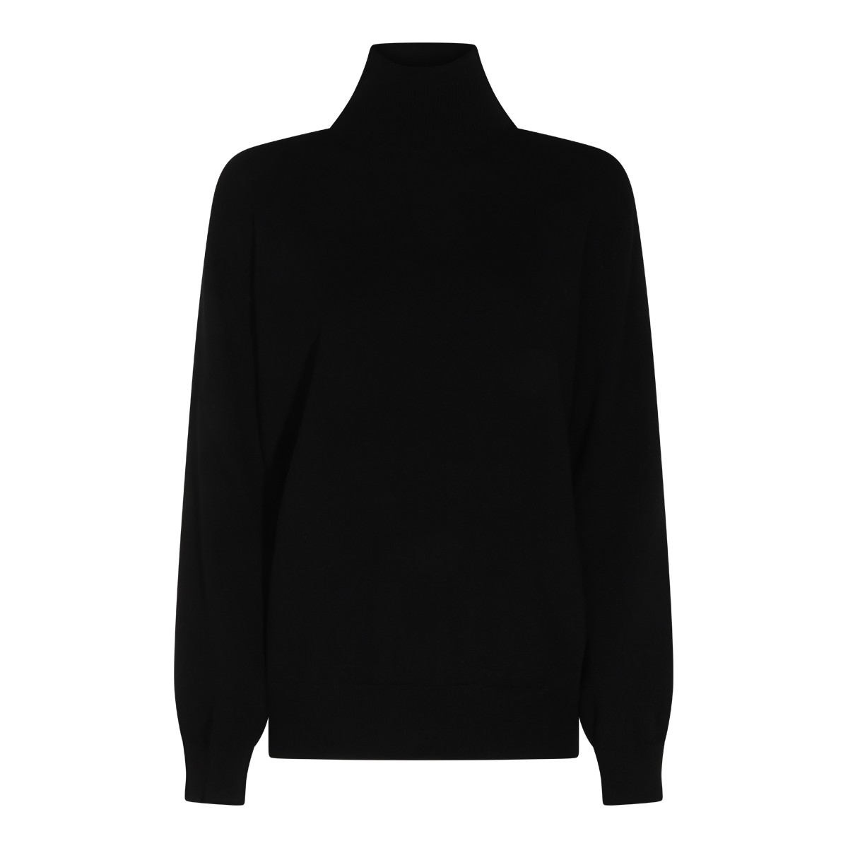 BLACK CASHMERE KNITWEAR