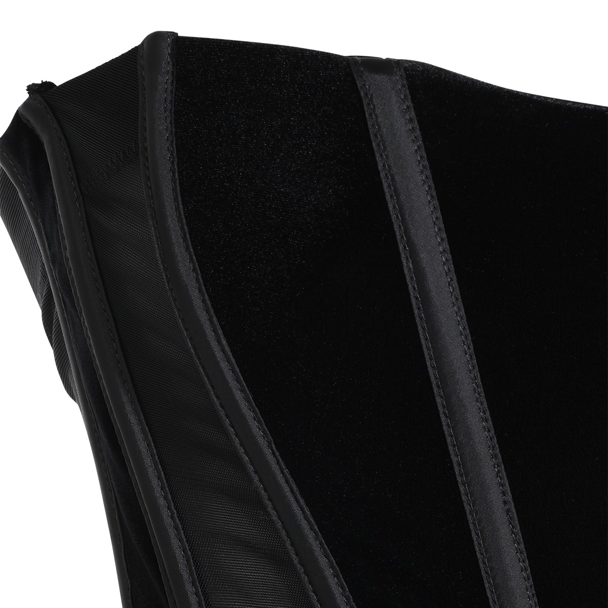 BLACK STRETCH MINI DRESS