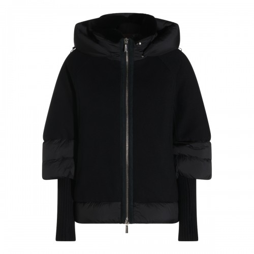BLACK PUFFER MEDEA DOWN JACKET