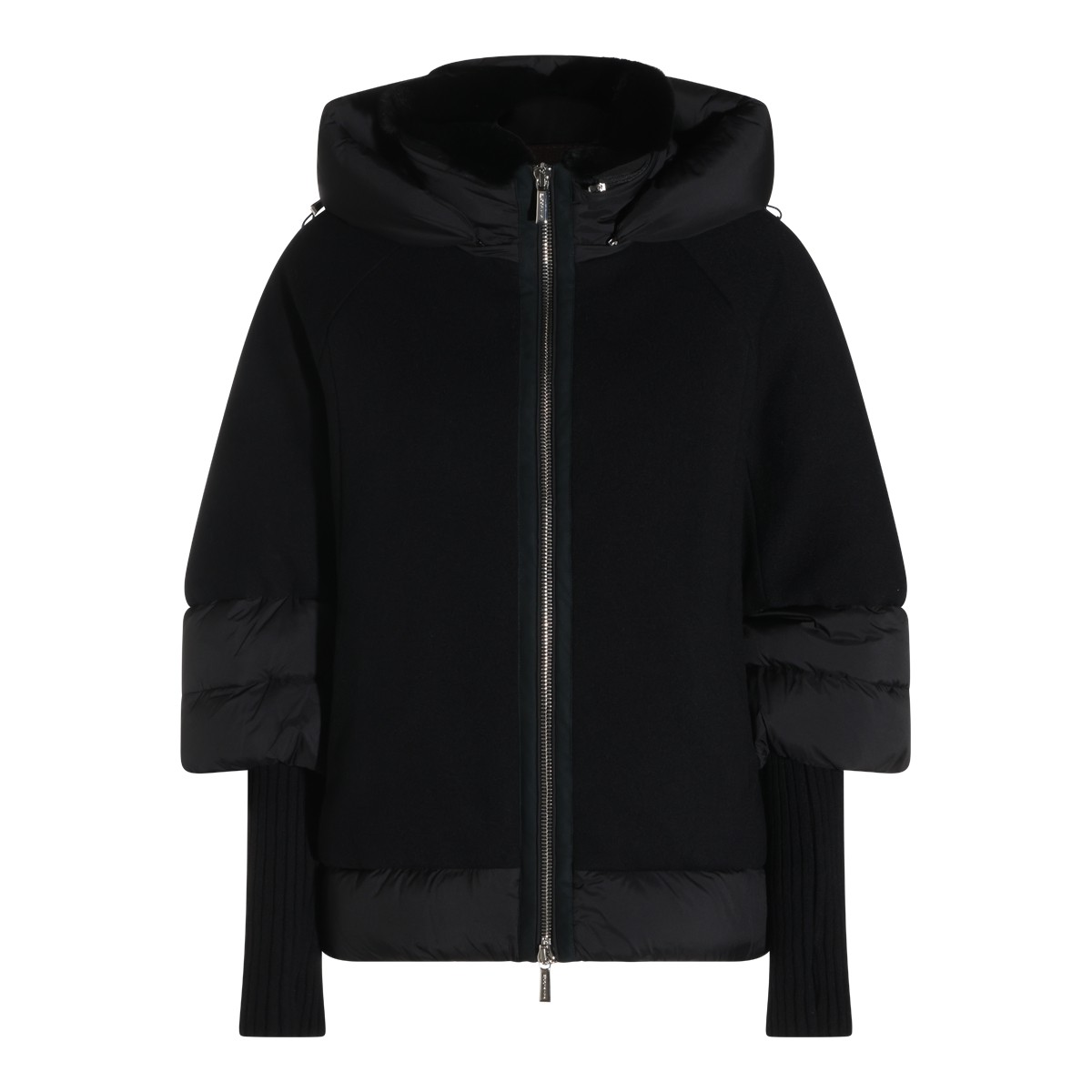 BLACK PUFFER MEDEA DOWN JACKET