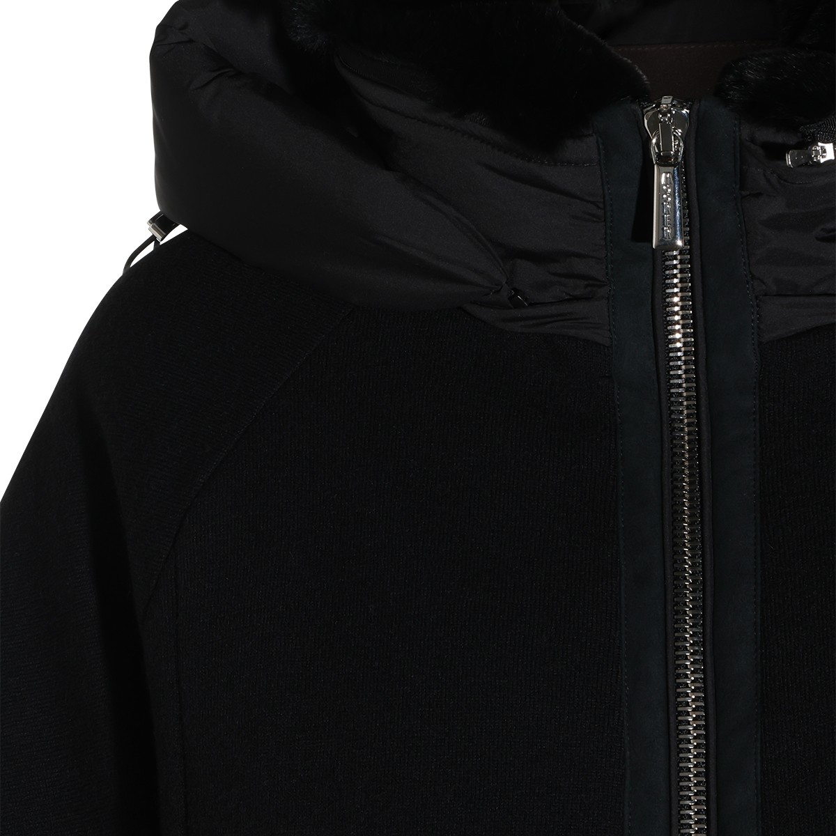 BLACK PUFFER MEDEA DOWN JACKET