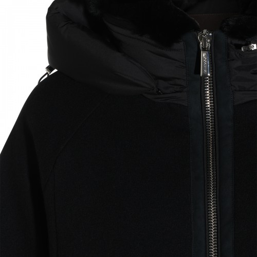 BLACK PUFFER MEDEA DOWN JACKET