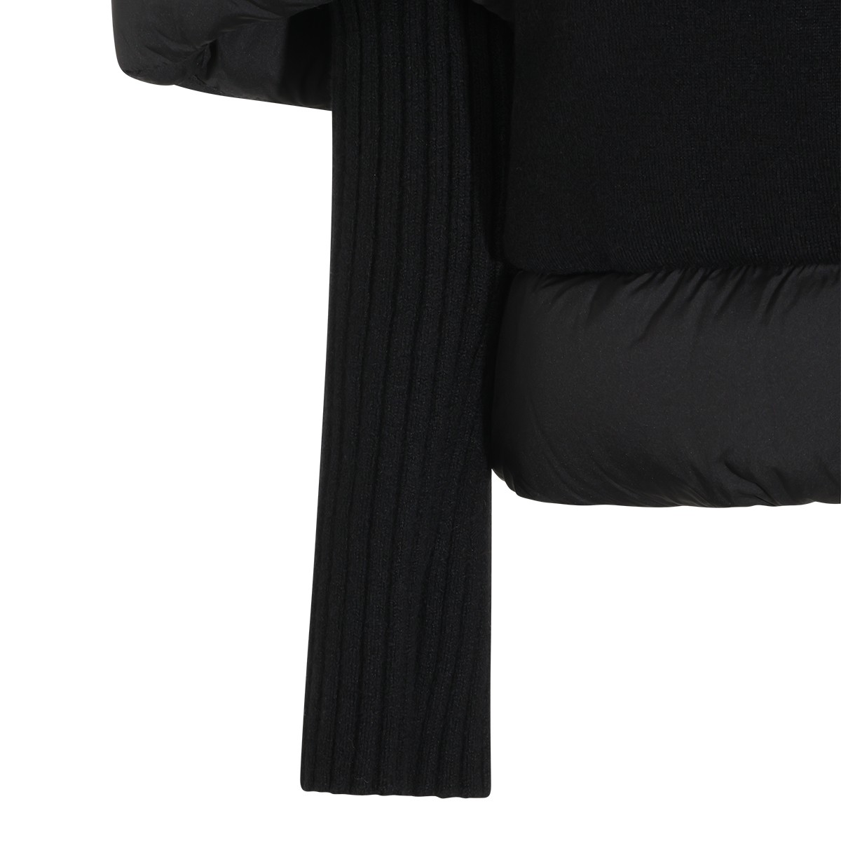 BLACK PUFFER MEDEA DOWN JACKET