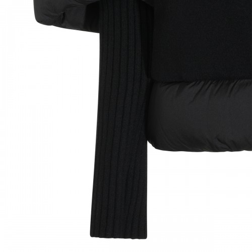 BLACK PUFFER MEDEA DOWN JACKET
