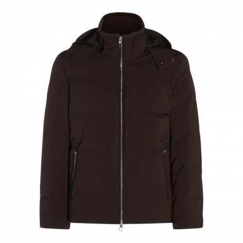 BROWN DOWN JACKET