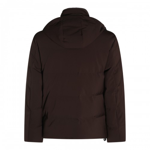 BROWN DOWN JACKET