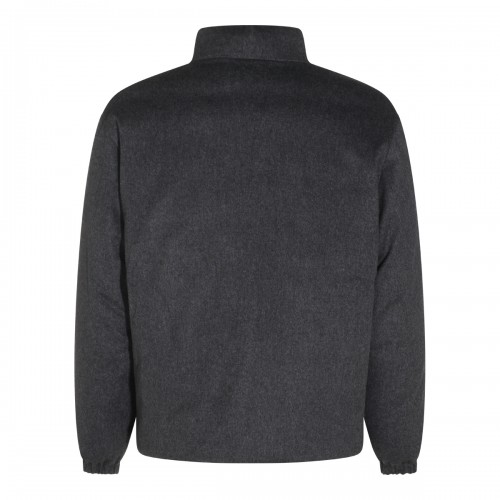 ASPHALT WOOL CASUAL JACKET 2