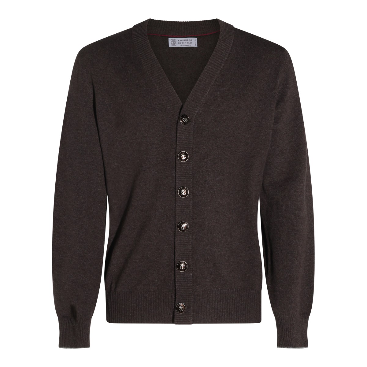 BROWN CASHMERE KNITWEAR