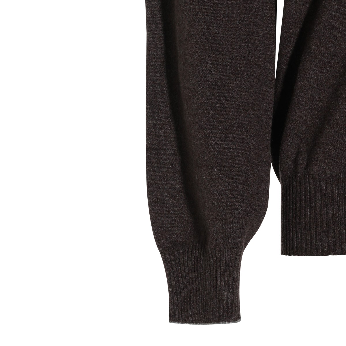 BROWN CASHMERE KNITWEAR