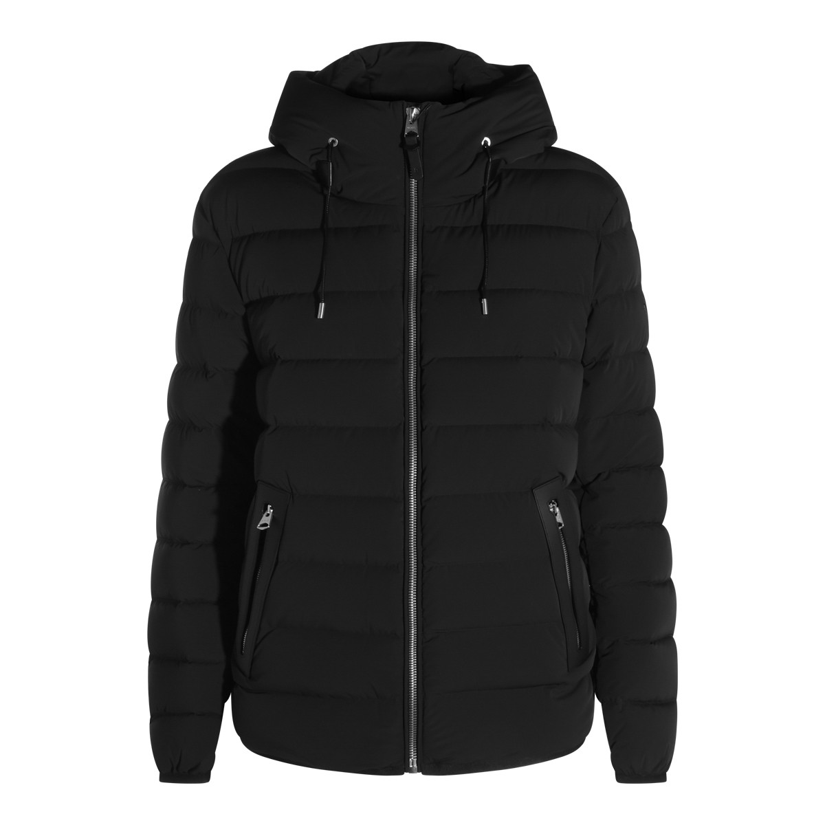 BLACK PUFFER DOWN JACKET
