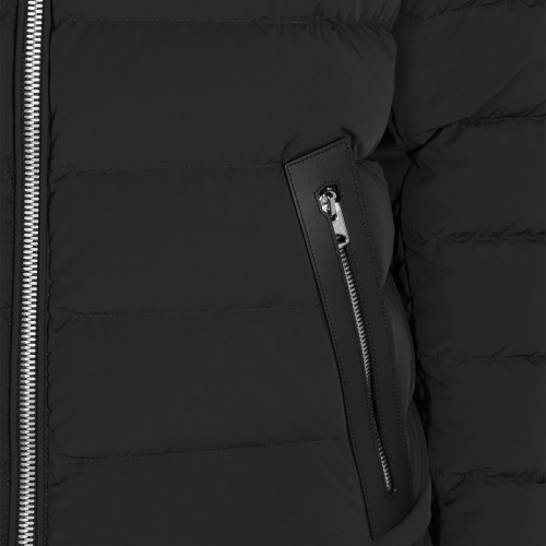 BLACK PUFFER DOWN JACKET