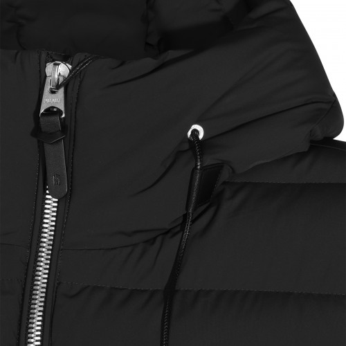 BLACK PUFFER DOWN JACKET