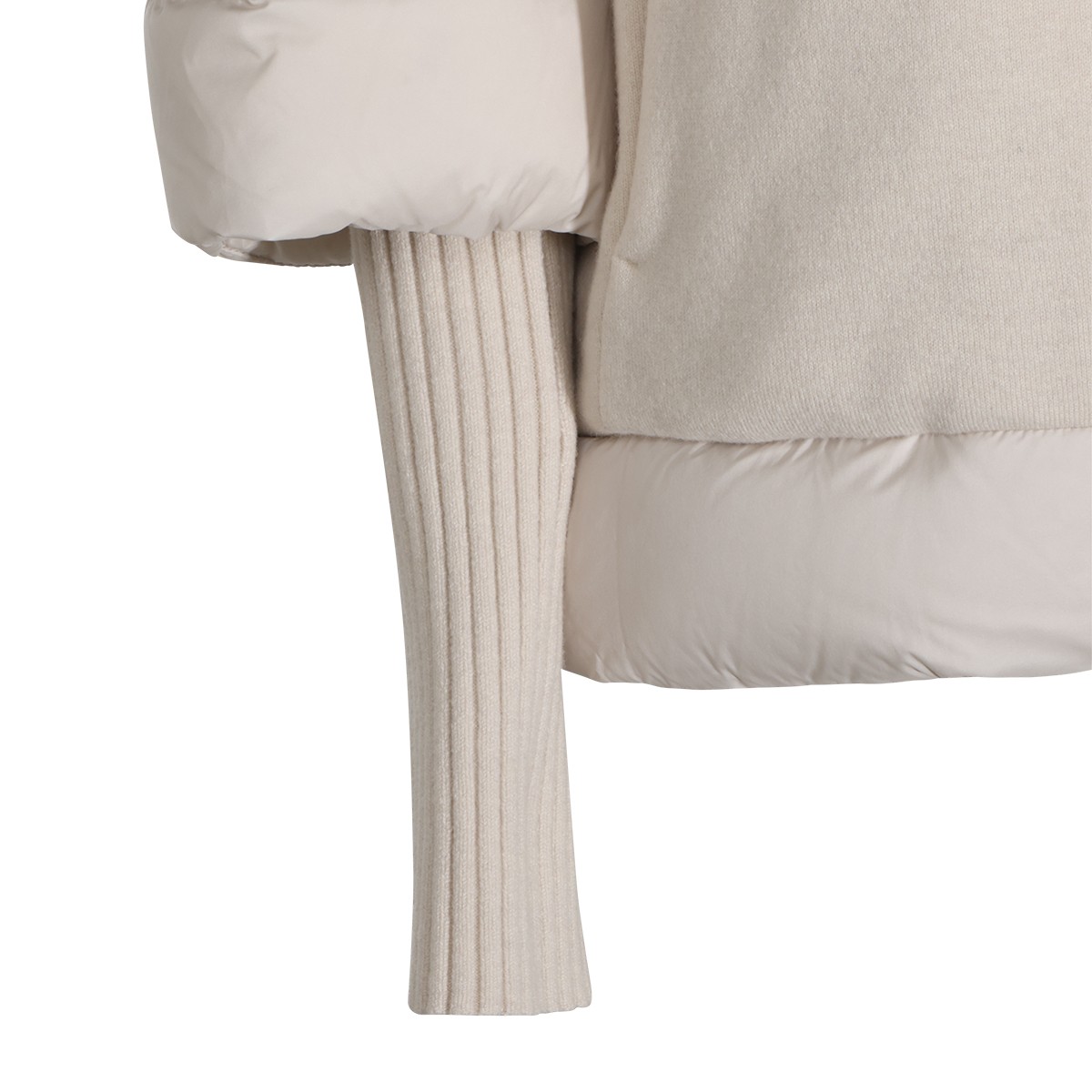 CREAM PUFFER MEDEA DOWN JACKET