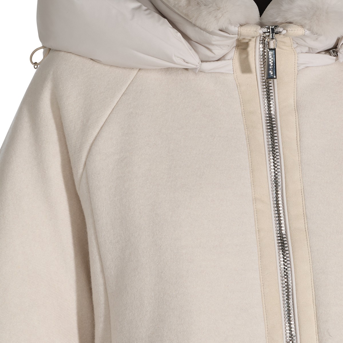 CREAM PUFFER MEDEA DOWN JACKET