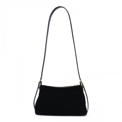 BLACK SUEDE JIM MINI SHOULDER BAG