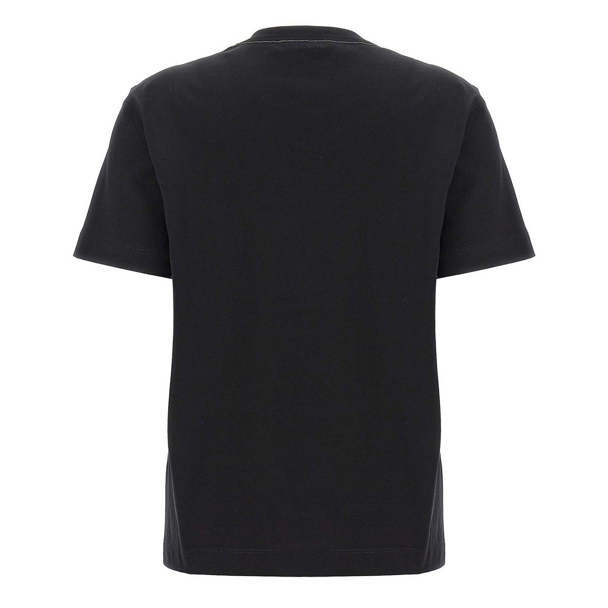 DARK GREY COTTON T-SHIRT