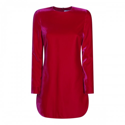 BOUGANVILLEA RED SHORT DRESS