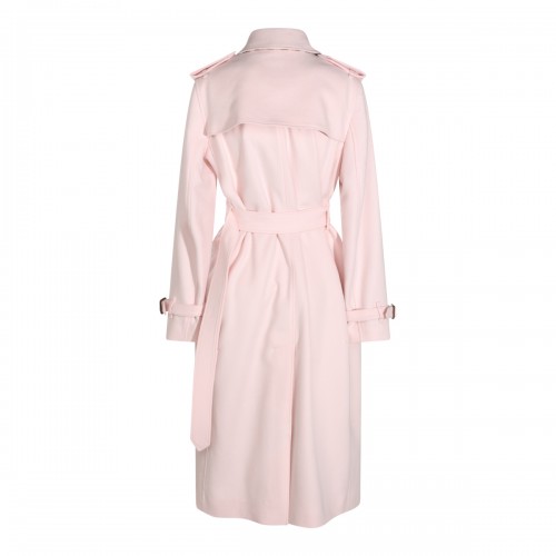 PINK CASHMERE TRENCH COAT