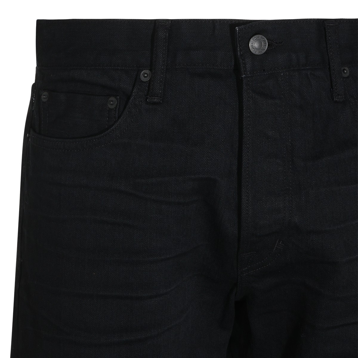 BLACK COTTON JEANS